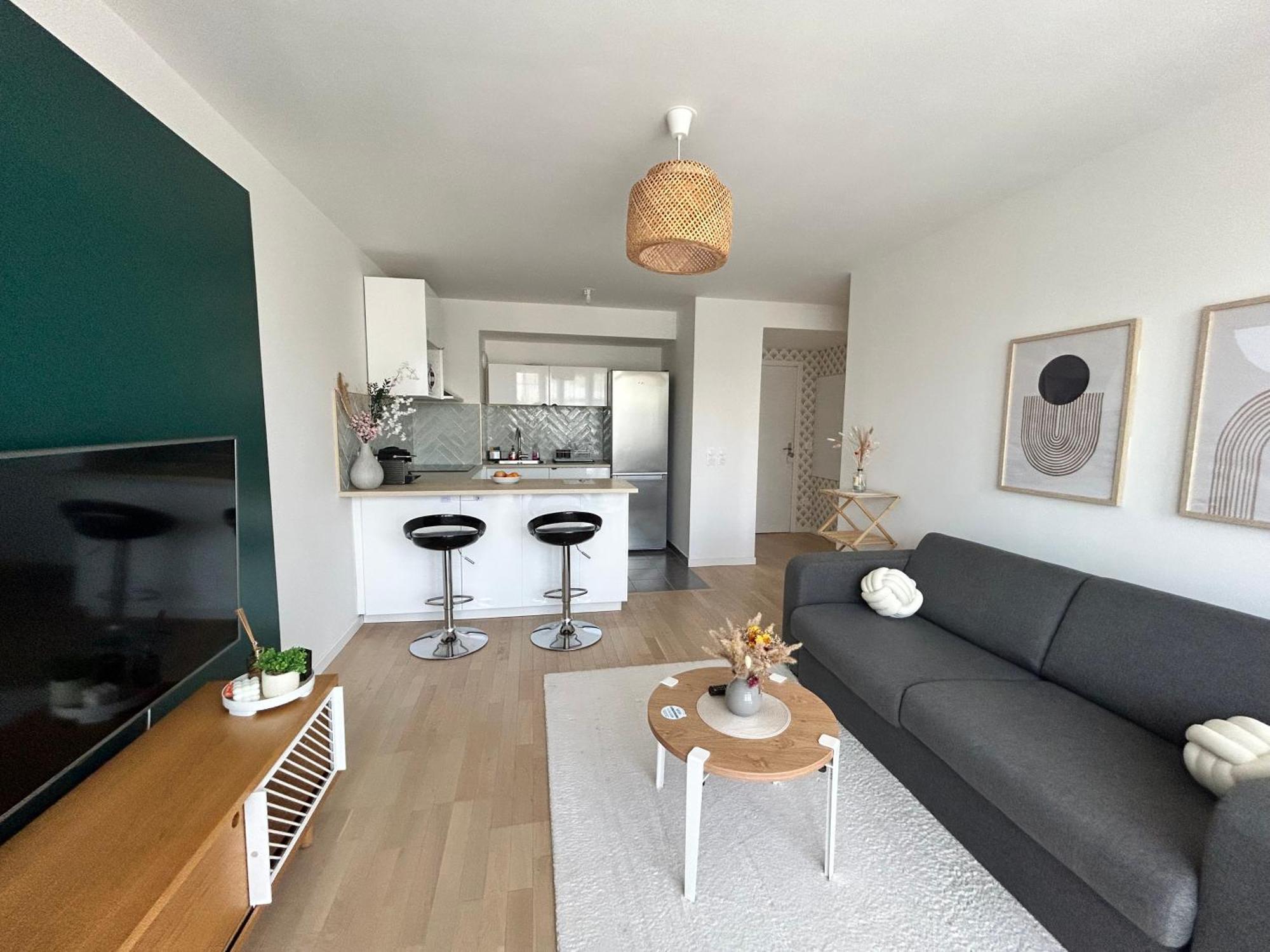 Elegant Appartement Minimaliste Entre Paris Et Disney ノワジー＝ル＝グラン エクステリア 写真